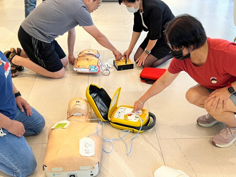 CPR+AED急救教育訓練 | 昇陽麗方社區