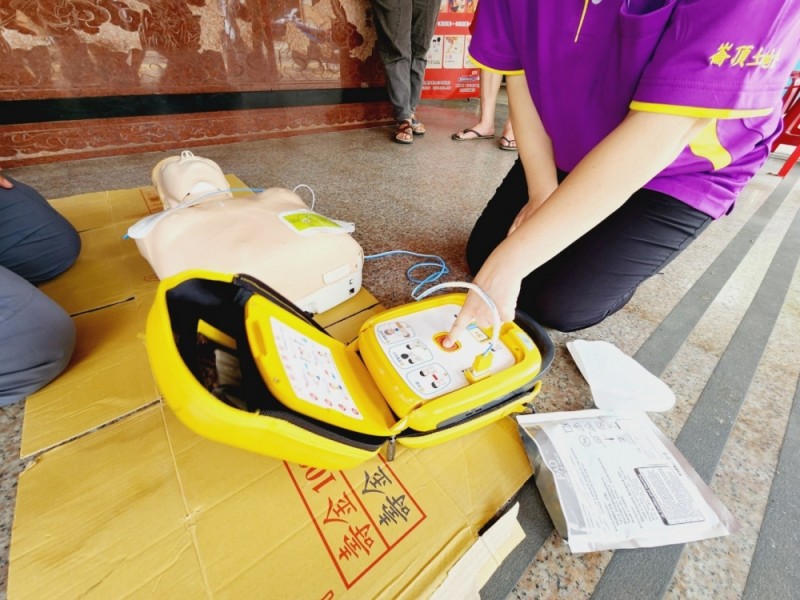 CPR+AED急救教育訓練 | 觀音區崙頂土地公福德祠