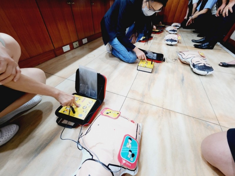 CPR+AED急救教育訓練 | 春保森拉天時總公司