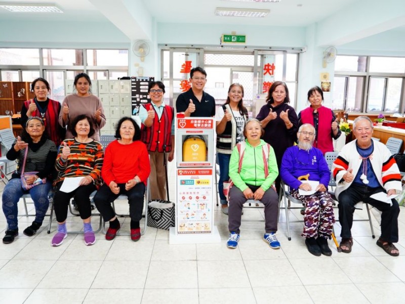 【公益捐贈AED】南投縣仁愛鄉眉溪文化健康站 | 眉溪山地聖母堂 | 感謝 財團法人中國信託慈善基金會&台灣彩券 再次捐贈 | 眉溪部落 | 原住民賽德克族