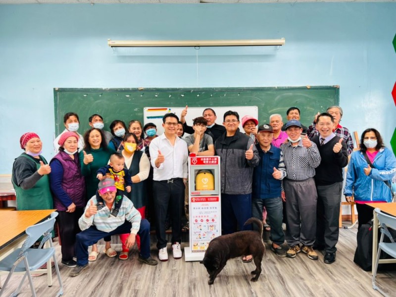 【公益捐贈AED】花蓮縣秀林鄉文蘭國民小學重光分校 | 感謝 周士樑、林俞槿、林宥靚 善心捐贈