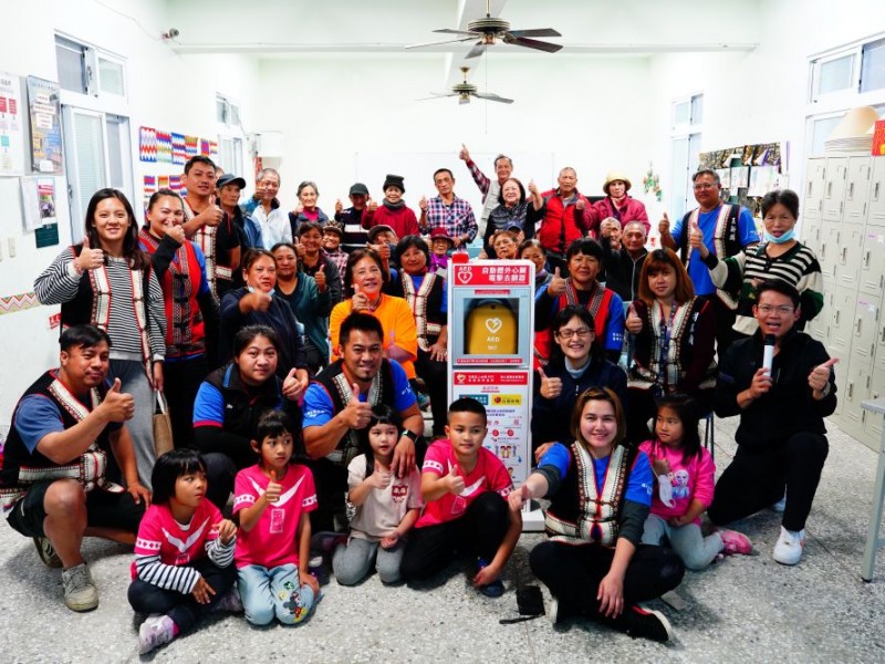 【公益捐贈AED】臺東縣海端鄉Takimi龍泉文化健康站 | 感謝 財團法人中國信託慈善基金會 & 台灣彩券 捐贈