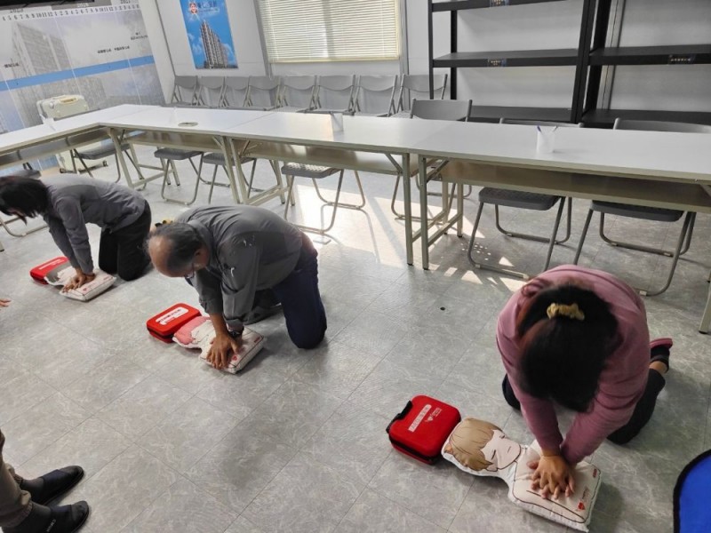 CPR+AED急救教育訓練 | 豐譽營造雲林工務所 