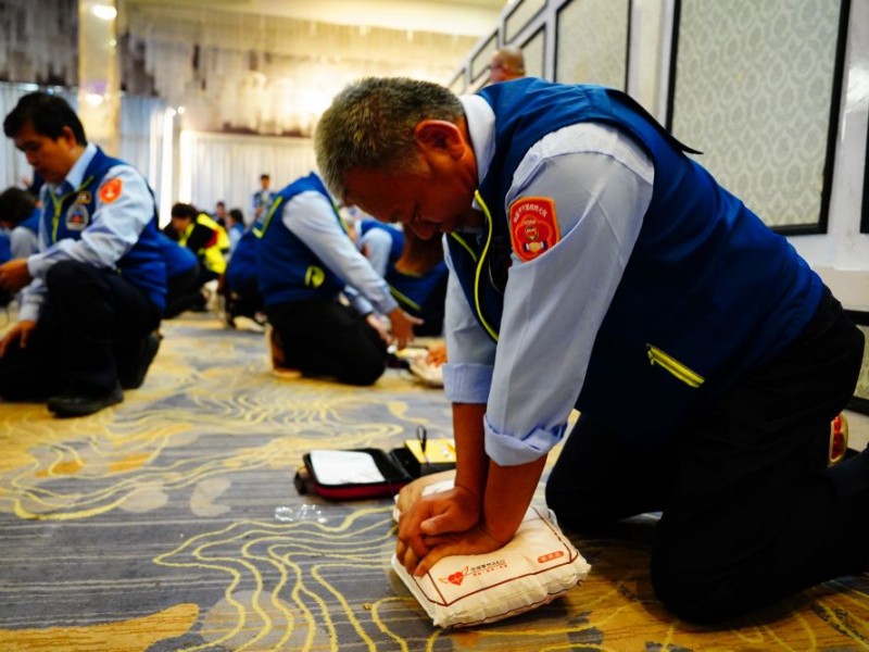CPR+AED急救教育訓練 | 桃園市平鎮區新勢里守望相助隊