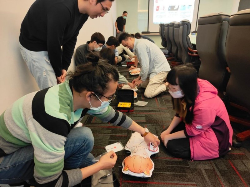 CPR+AED急救教育訓練 | 香港商榮惠電子有限公司台灣分公司