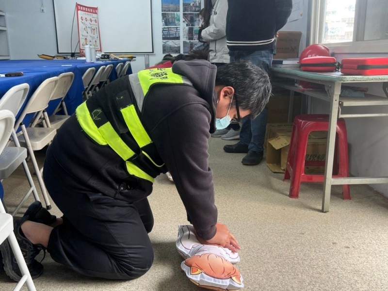 CPR+AED急救教育訓練 | 興亞營造工程股份有限公司 | 學士安居社會住宅新建工程