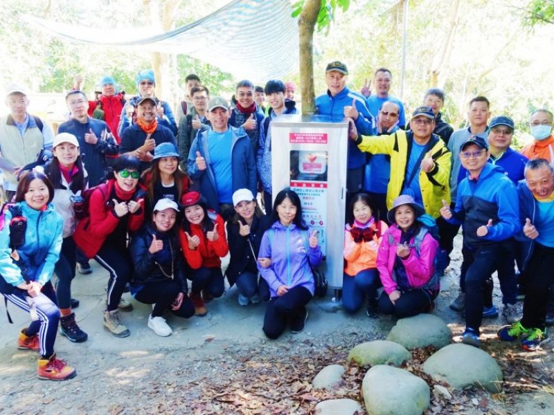 台中市北屯區 | 大坑頭嵙山2號步道1.2K處 | 亞洲形上觀音山揹水隊