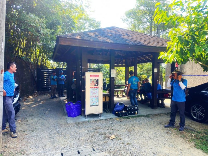 台中市北屯區 | 大坑頭嵙山6號步道停車場 | 亞洲形上觀音山揹水隊捐贈