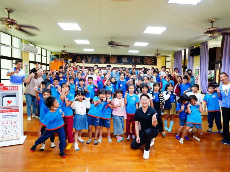 【公益捐贈AED】屏東縣牡丹鄉牡丹國民小學 | 感謝 榮成興業股份有限公司 再次捐贈