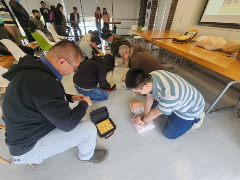 CPR+AED急救教育訓練 | 應用奈米科技股份有限公司