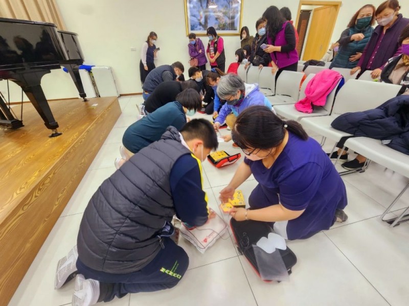 CPR+AED急救教育訓練 | 台灣創價學會 | Taiwan Soka Association