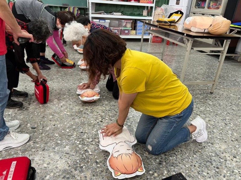 CPR+AED急救教育訓練 | 雲林縣西螺鎮頂湳社區活動中心