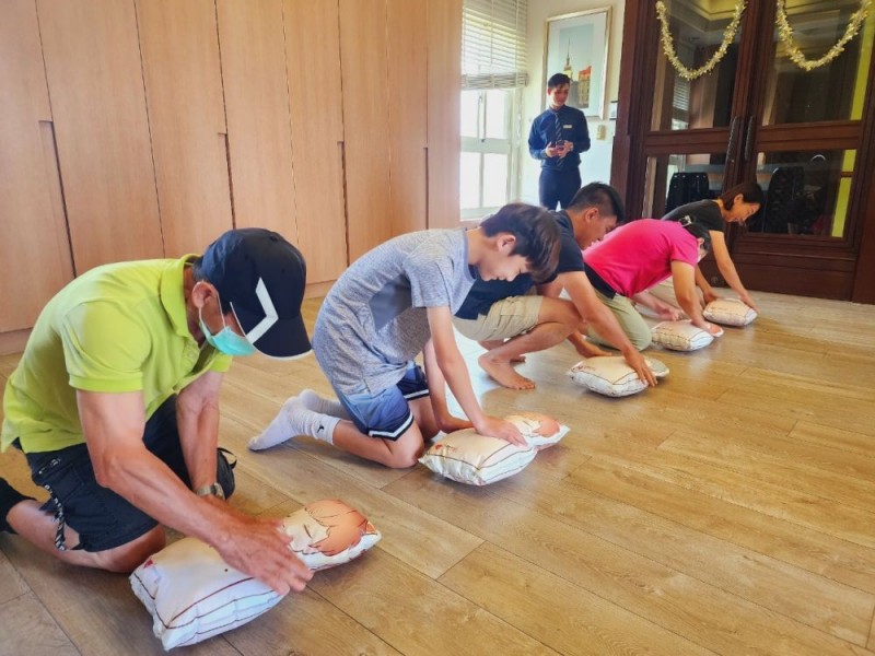 CPR+AED急救教育訓練 | 大毅樂河市社區 | 皇霖公寓大廈管理維護股份有限公司