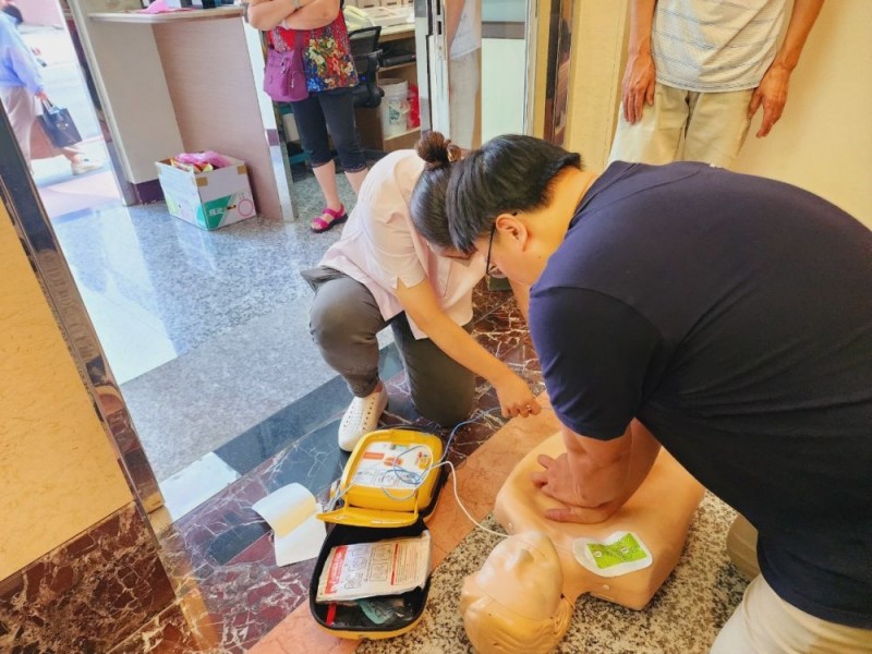 CPR+AED急救教育訓練 | 國際高鐵帝景特區