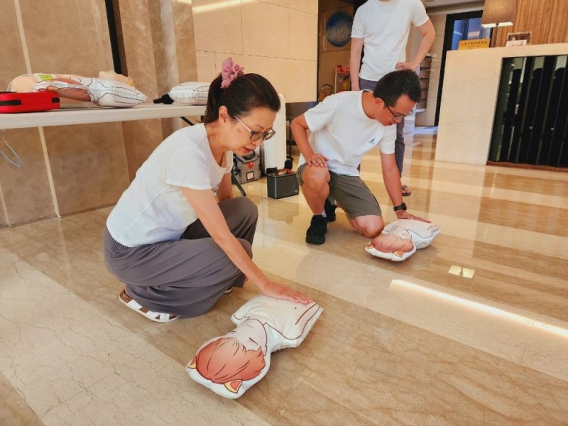 CPR+AED急救教育訓練 | 聯勤三喜社區