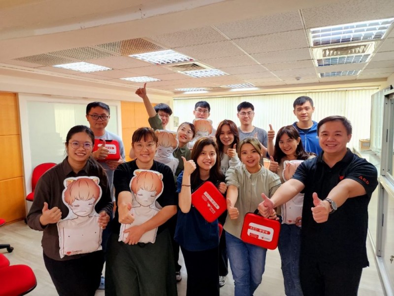 CPR+AED急救教育訓練 | 台灣豪頓股份有限公司