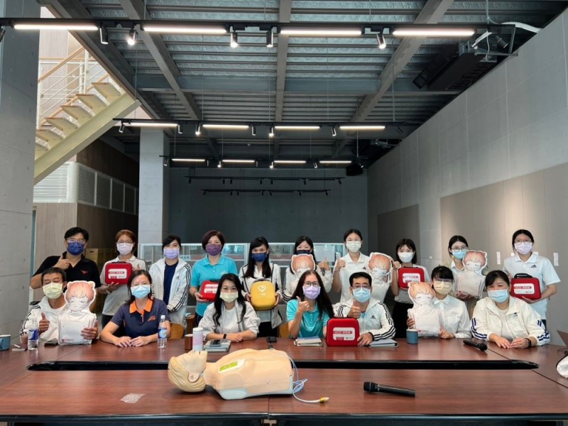 CPR+AED急救教育訓練 | 環偉實業股份有限公司