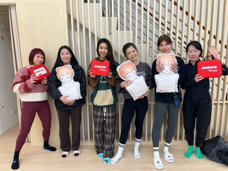 CPR+AED急救教育訓練 | KX Pilates 內湖店