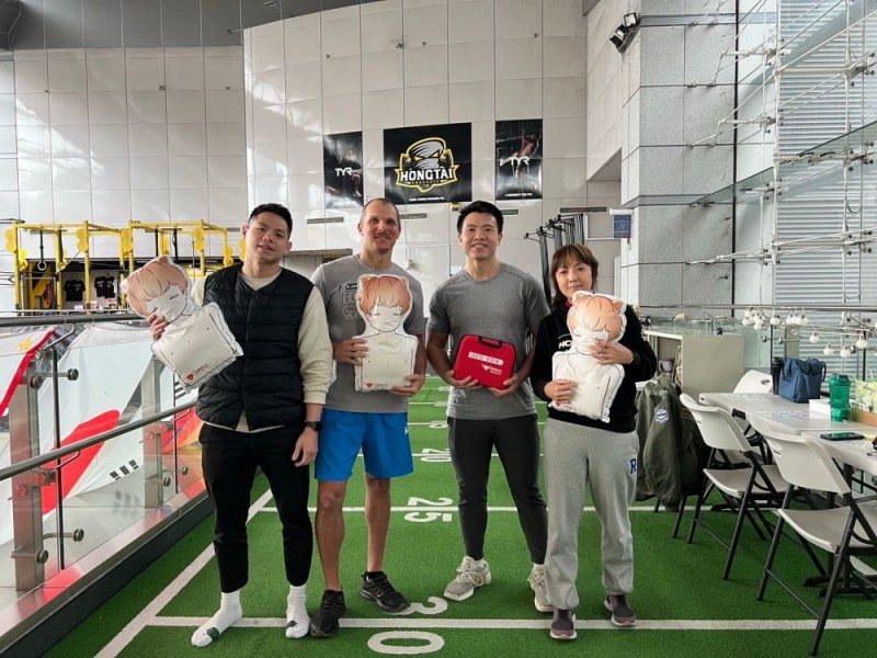 CPR+AED急救教育訓練 | Hongtai CrossFit | 風暴體適能股份有限公司