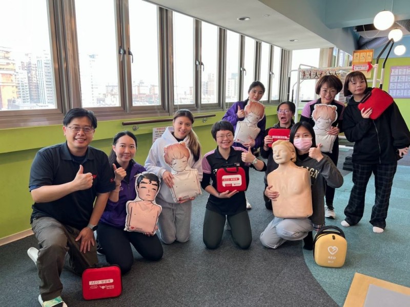 CPR+AED急救教育訓練 | Curves可爾姿環狀運動 | 桃園國際店