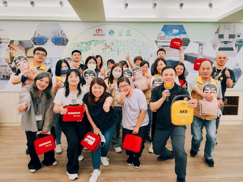 CPR+AED急救教育訓練 | 建名精密企業股份有限公司