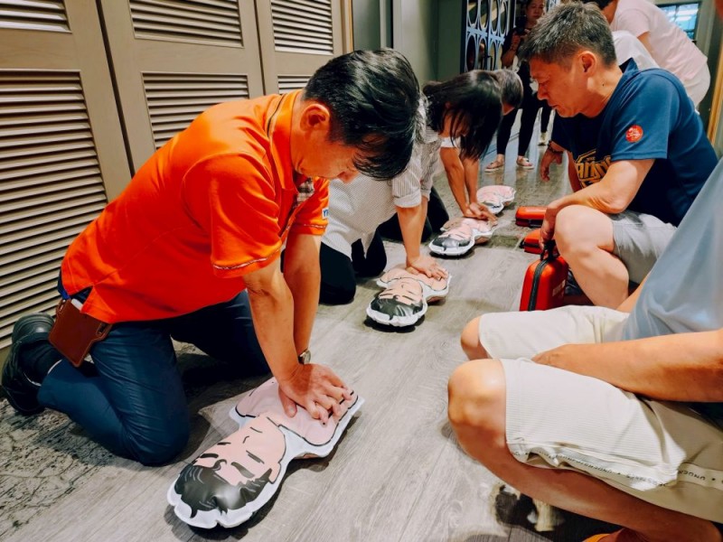 CPR+AED急救教育訓練 | 鼎藏帝景社區