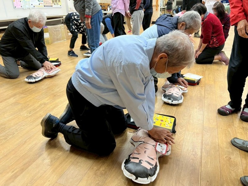 CPR+AED急救教育訓練 | 萬華區頂碩里頂碩區民活動中心 