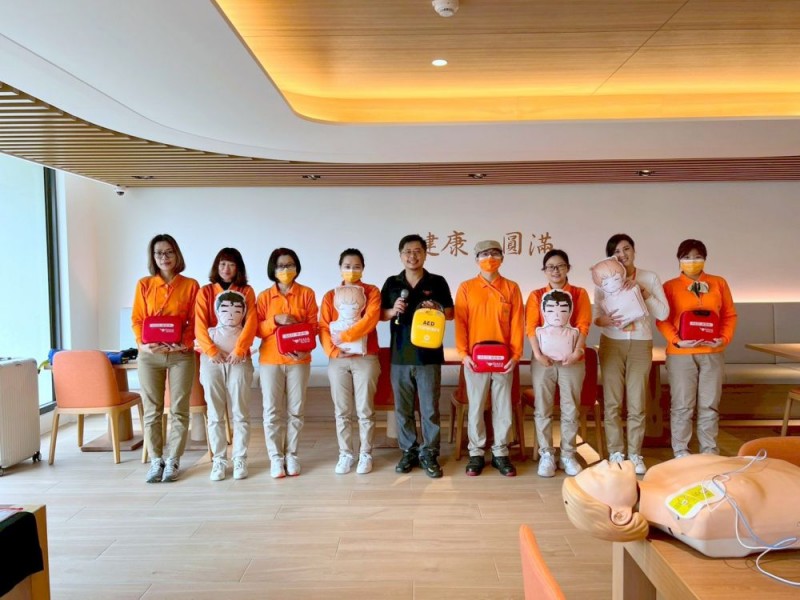 CPR+AED急救教育訓練 | 亞洲健康智慧園區
