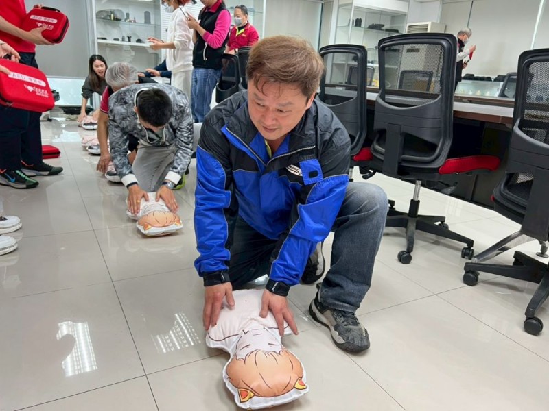 CPR+AED急救教育訓練 | 瑞耐複合材料股份有限公司