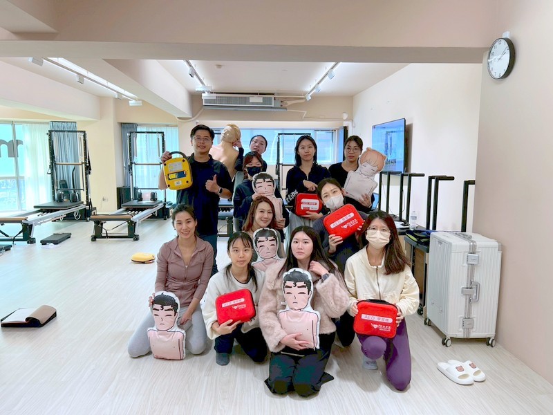 CPR+AED急救教育訓練 | 沐普拉提| 江翠教室