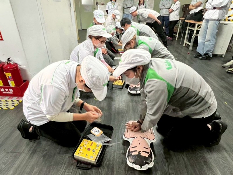 CPR+AED急救教育訓練 | 艾肯國際開發有限公司 (員工宿舍)