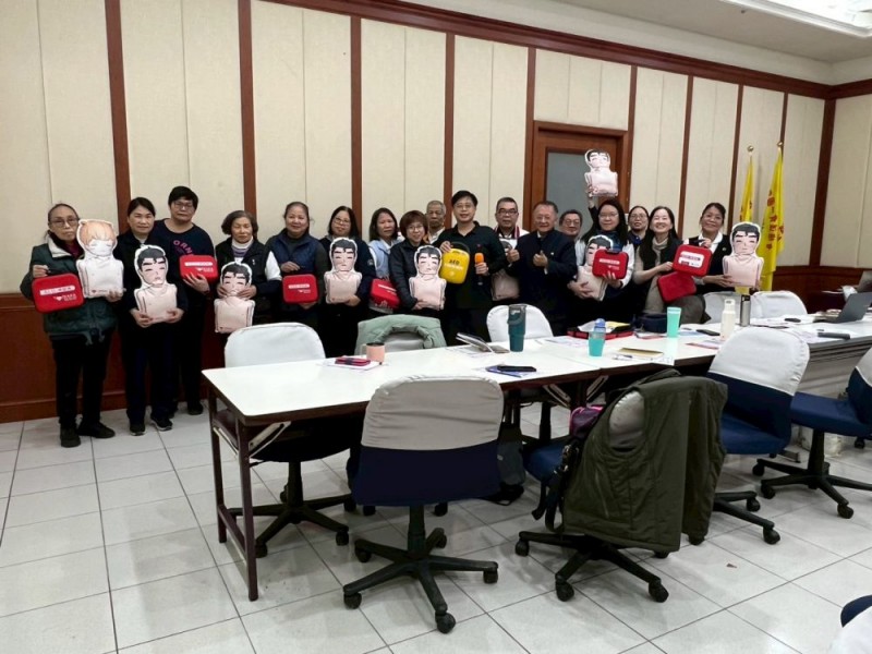 CPR+AED急救教育訓練 | 基礎忠恕道院