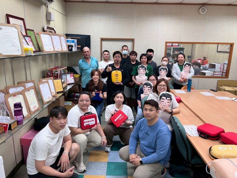 CPR+AED急救教育訓練 | 森欣實業股份有限公司