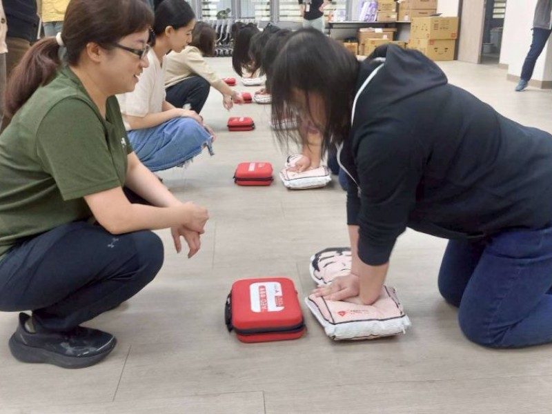 CPR+AED急救教育訓練 | 全國認證基金會新竹分會