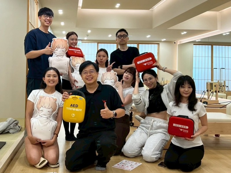 CPR+AED急救教育訓練 | ROVA PILATES 松江店