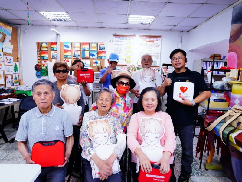 【公益勸募AED】桃園市復興區 | 比雅山文化健康站 | 感謝 善心人士 透過 人人都會CPR‧處處都有AED 勸募計劃 媒合捐贈