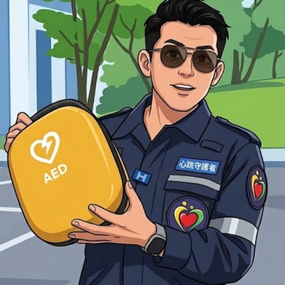 【 學會 CPR+AED，成為心跳的守護者 】