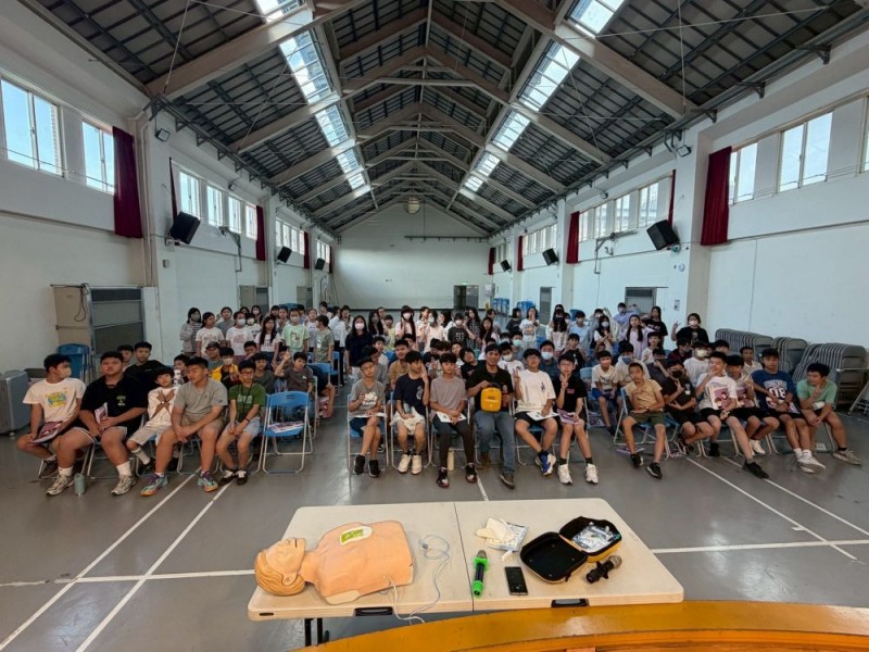 CPR+AED急救教育訓練 | 桃園市中壢區有得雙語中小學